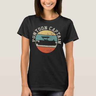 Camiseta Barco Pontoon Boat Retro