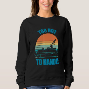 Camiseta Barco Pontoon Muito Quente Para Lidar