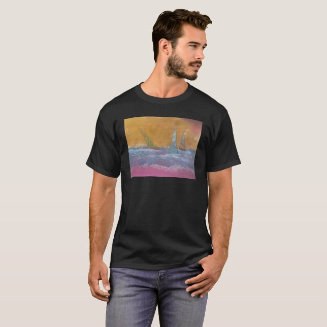 Camiseta Barcos à vela (Frente Completa)