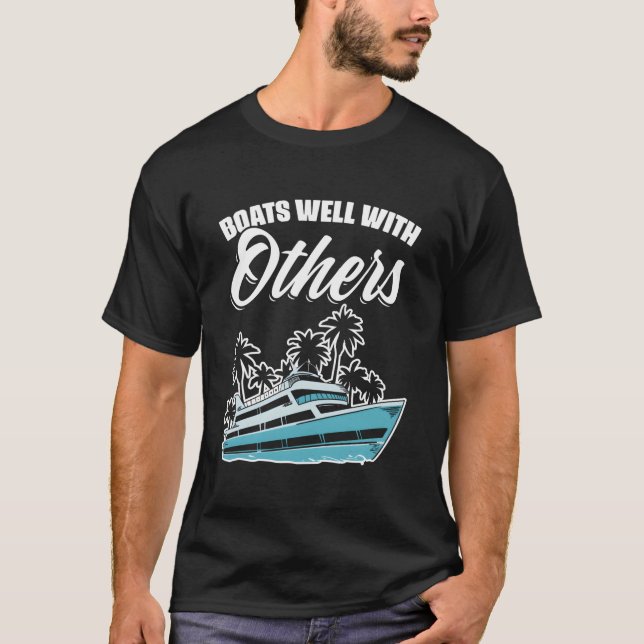 Camiseta Barcos Bem Com Outros Náutico Barco Barco (Frente)
