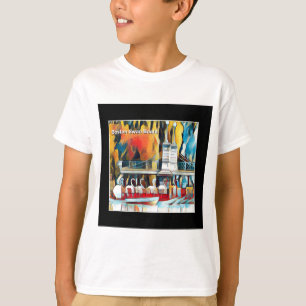 Camiseta Barcos Cisne de Boston Art Deco