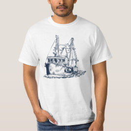 Camiseta Barcos De Pesca / Barcos De Pesca Vintage