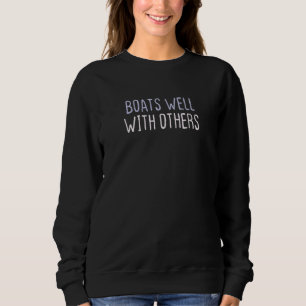 Camiseta Barcos de Piada Sarcástica Colorida se Dão Bem com