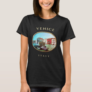 Camiseta Barcos De Veneza, Itália