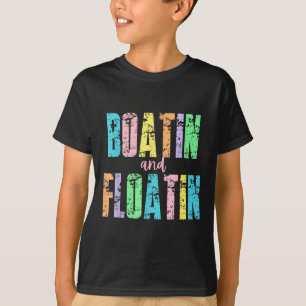 Camiseta Barcos E Flutuação Vida No Lago Rio Férias De Verã