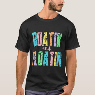 Camiseta Barcos E Flutuação Vida No Lago Rio Verão Férias