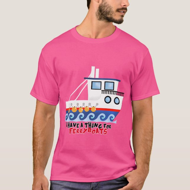 Camiseta Barcos Ferryboat (Frente)