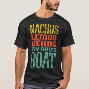 Camiseta Barcos Navegando Nachos Cabeças de Limão Barco do 