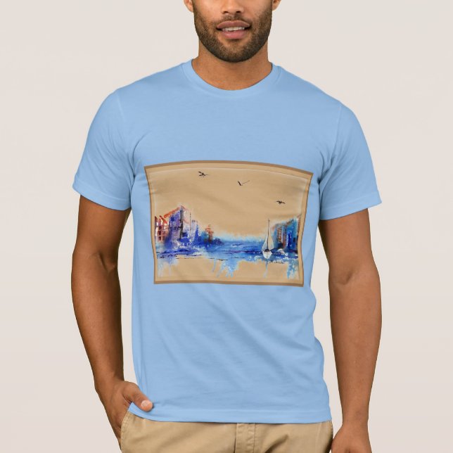 Camiseta Barcos Navegáveis (Frente)