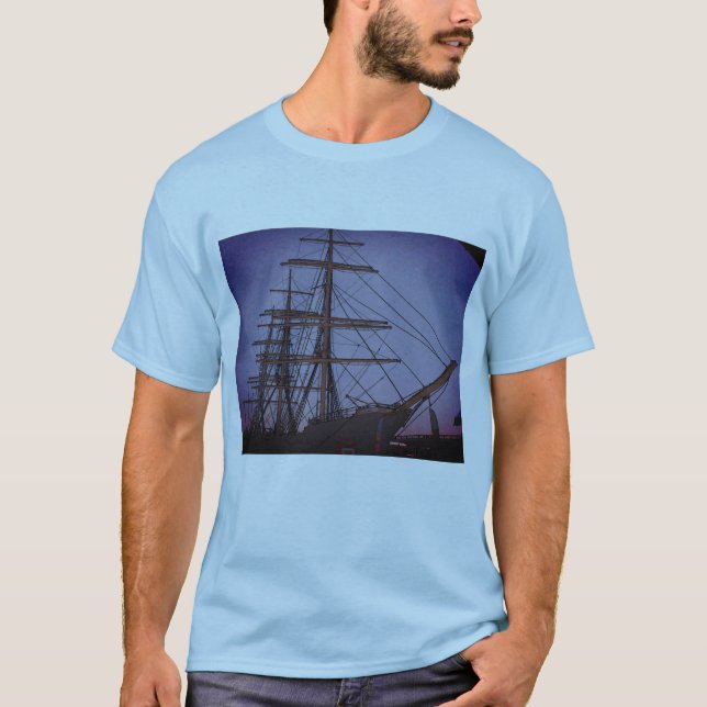 Camiseta Barcos no porto (Frente)