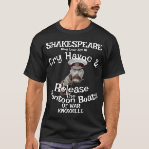 Camiseta Barcos Pontão Shakespeare Guerra Knoxville