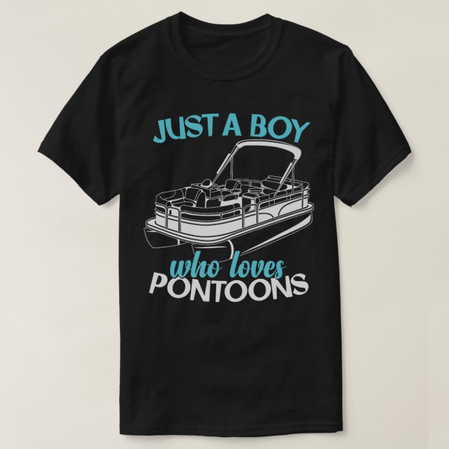 Camiseta Barcos Pontoon Kids (Frente do Design)