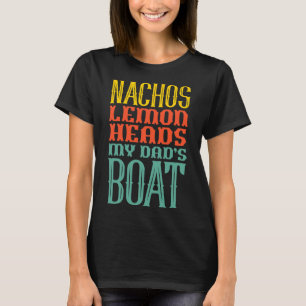Camiseta Barcos Velas Nachos Cabeças de Limão Barco do Meu