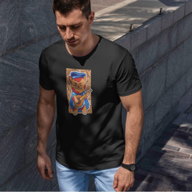 Camiseta Bard Cat (Criador carregado)