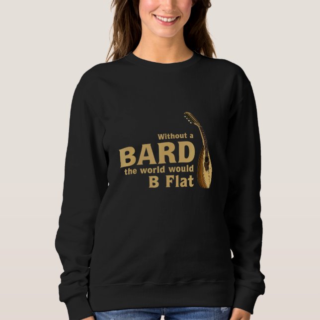 Camiseta Bard Piada For Fantasy B Flat Tabletop Rpg Gamer F (Frente)