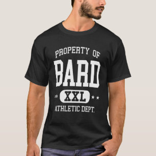 Camiseta Bard Retro Athletic Property Dept