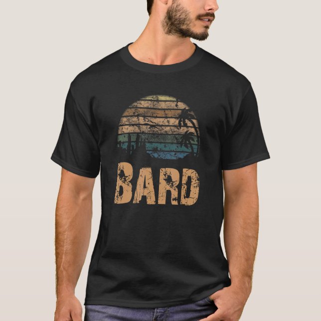 Camiseta Bard Vintage Sunset Dissipado (Frente)