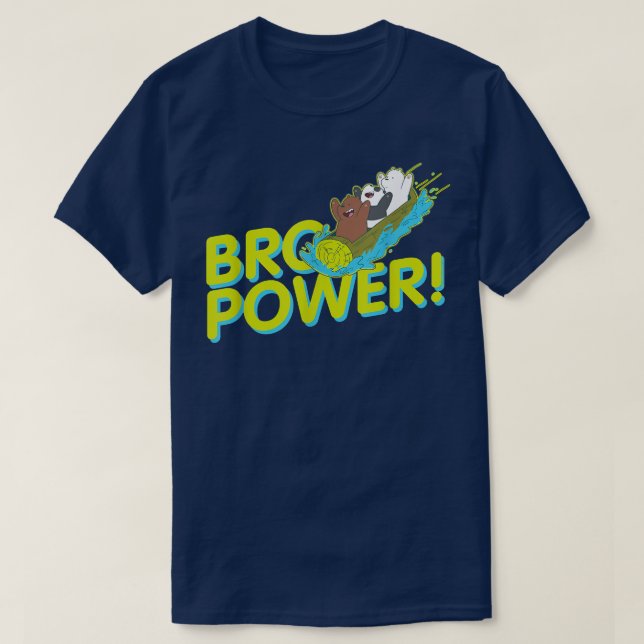 Camiseta Bare Bears Grizz Panda, Urso De Gelo, Irmão! (Frente do Design)