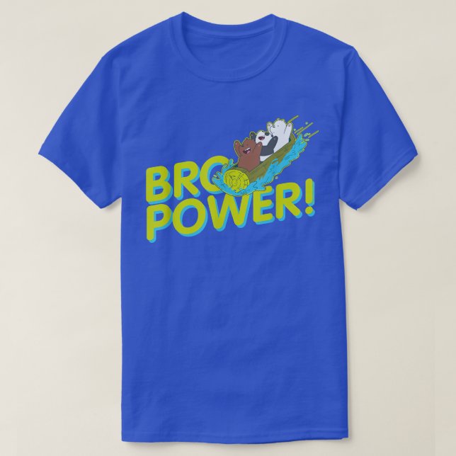 Camiseta Bare Bears Grizz Panda, Urso De Gelo, Irmão! (Frente do Design)