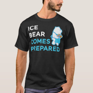 Camiseta Bare Bears O Urso De Gelo Vem Preparado Premium