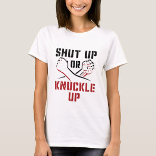 Camiseta Bare Knuckle Boxing Cala-te ou Arranca-te
