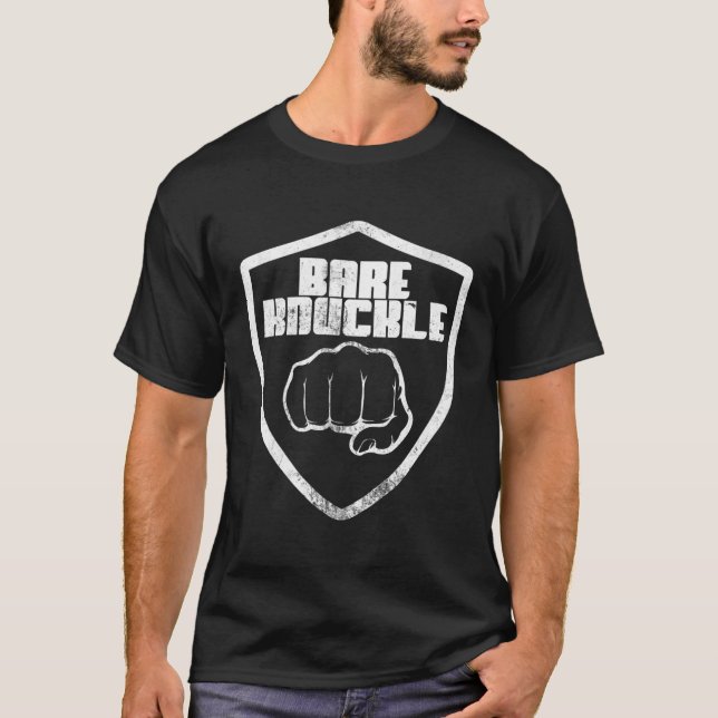 Camiseta Bare Knuckle Fighter Fighting Boxnuckle (Frente)