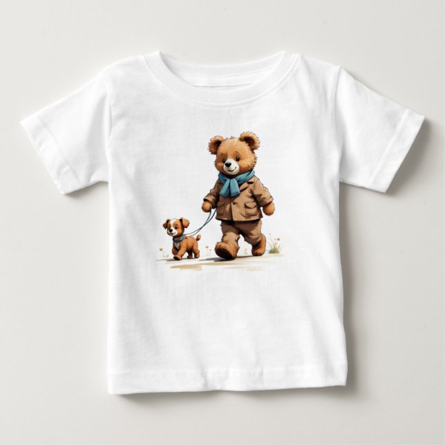 Camiseta Bären-Kollektion für kleine Abenteurer! (Frente)