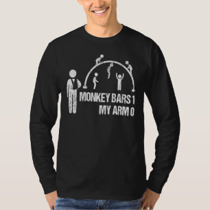 Camiseta Bares De Macacos 1 Meu Braço 0 Meninos De História
