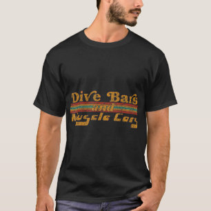 Camiseta Bares e Carros Musculares Vintage 70s