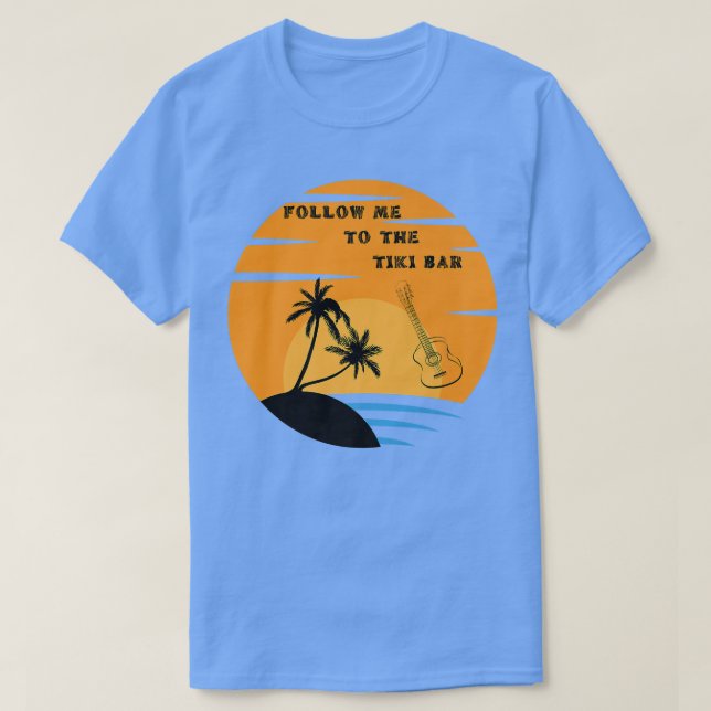 Camiseta Bares Guitares e Tiki600 (Frente do Design)
