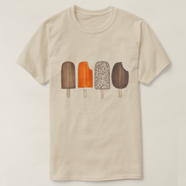 Camiseta Bares Pop sorvetes Picnic (Frente do Design)