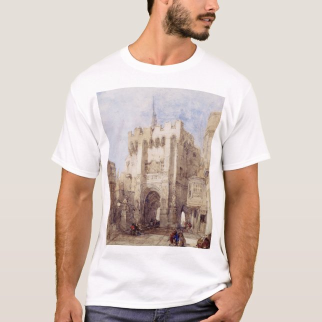 Camiseta Bargate Gatehouse na cidade de Southampton (Frente)