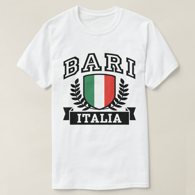 Camiseta Bari Italia (Frente do Design)