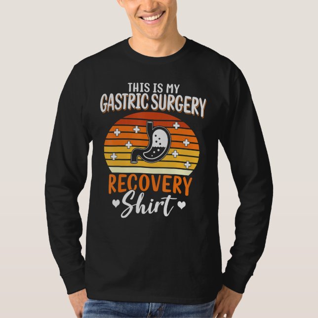 Camiseta Bariatric Surgery This Is My Gastric Surgery Recov (Frente)