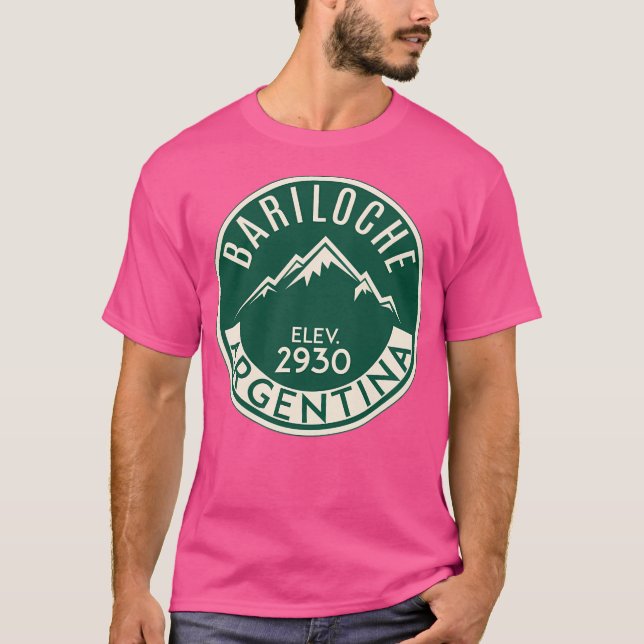 Camiseta Bariloche Argentina Apres Mountain Bas (Frente)