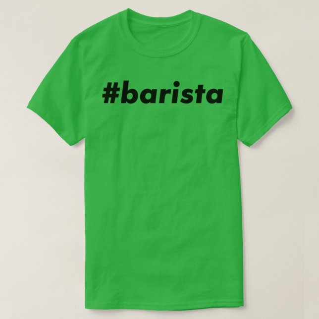 Camiseta barista 21 (Frente do Design)