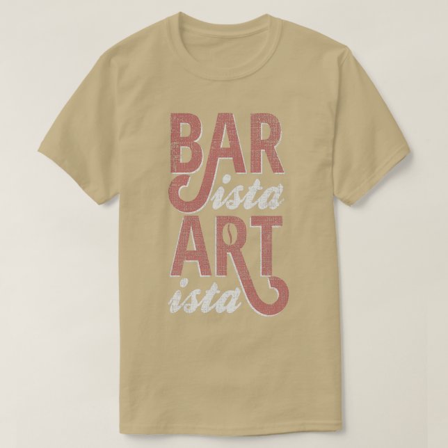 Camiseta Barista Artista Barista Art Life (Frente do Design)