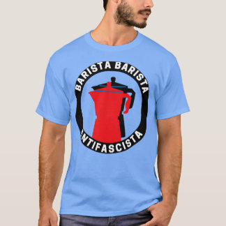 Camiseta Barista Barista Antifascista Antifascista