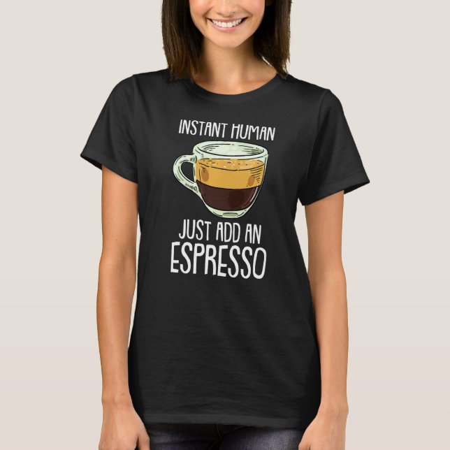Camiseta Barista Beans Café Espresso (Frente)