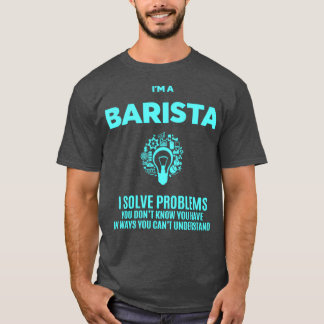 CAMISETA BARISTA BEST DESIGN 2017