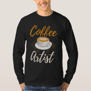 Camiseta Barista Café Melhor Coelheira Engraçado Baris