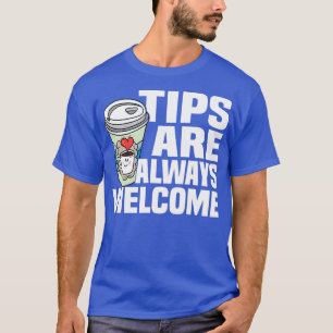 Camiseta Barista Coffeemaker Adora Café Bebendo 1