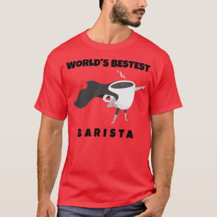 Camiseta Barista de Compro de Café Mais Engraçado Barista d