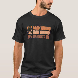 Camiseta Barista de Pai Espresso Merch Man