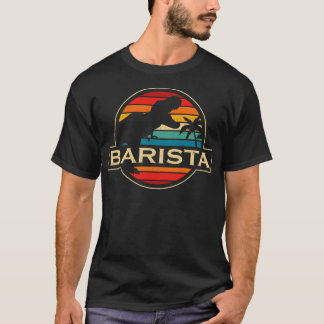 Camiseta Barista Dinosaur