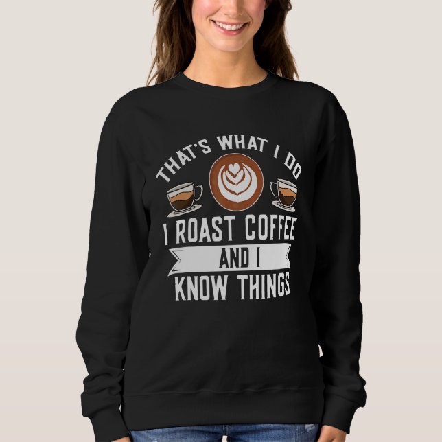 Camiseta Barista, é isso que faço, eu assado café e sei (Frente)