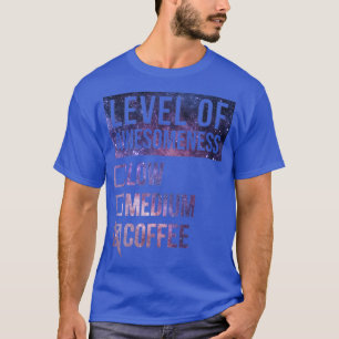 Camiseta Barista Engraçado Nível De Arte 3