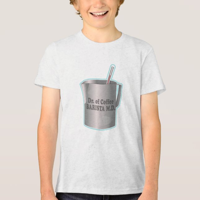 Camiseta Barista fazer de café (Frente)