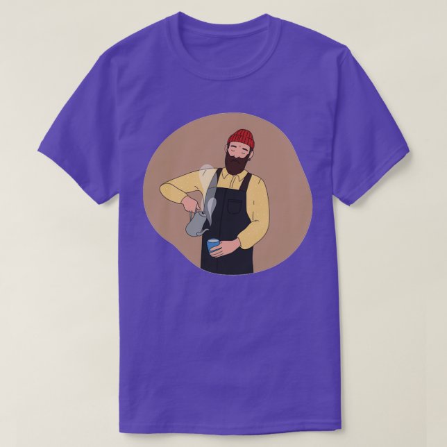 Camiseta Barista Hispter (Frente do Design)