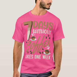 Camiseta Barista Humor Caffeine Drinker